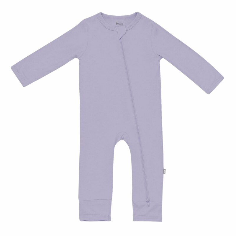 Zippered Romper in Taro from Kyte BABY