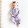 Kyte BABY Zippered Romper in Taro