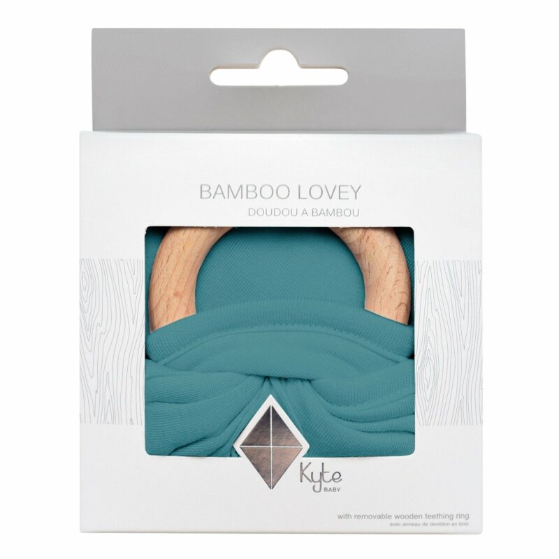 Lovey in Cove with Removable Teething Ring from Kyte BABY
