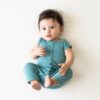 Sleeveless Romper in Cove from Kyte BABY