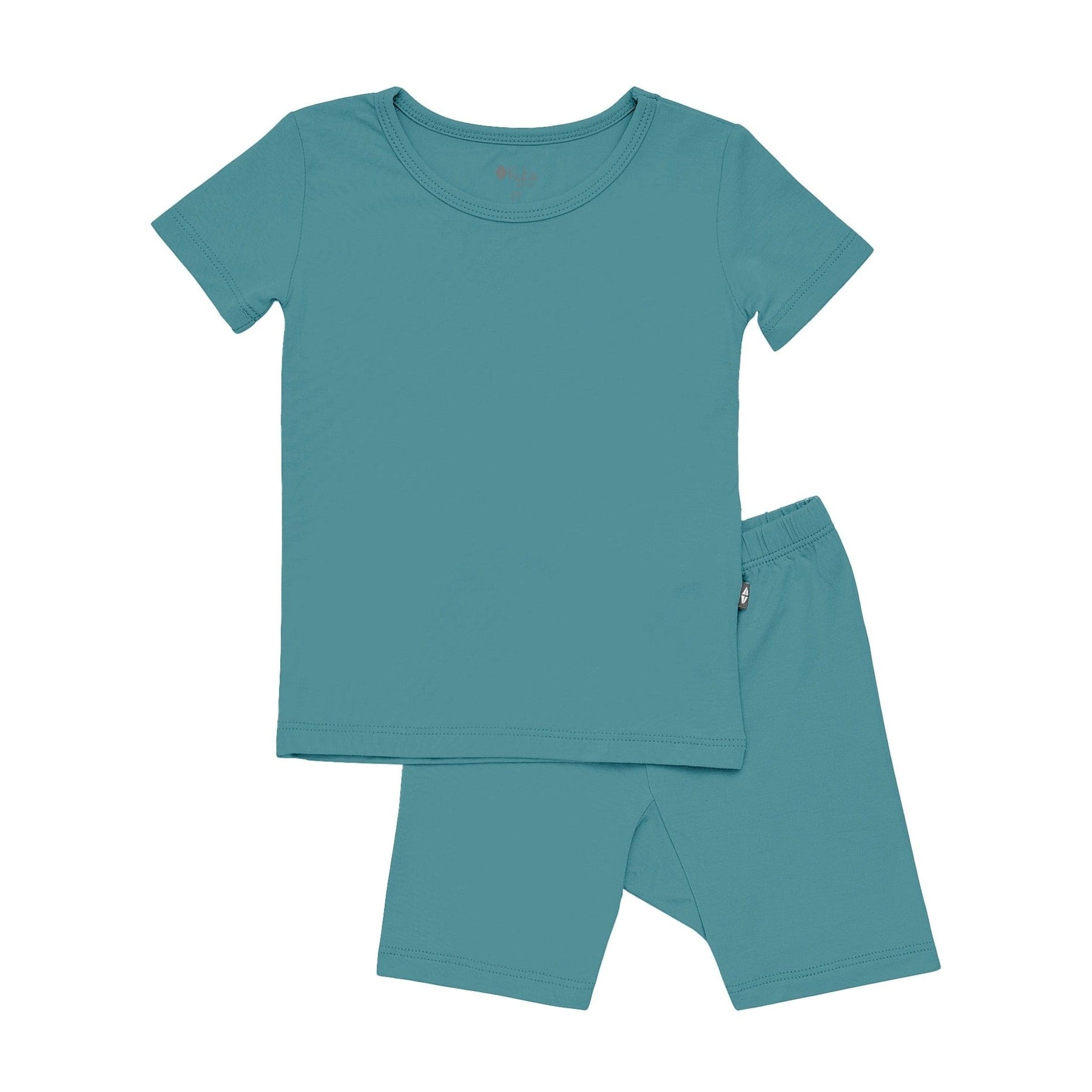 Kyte BABY Short Sleeve Toddler Pajama Set in Cove