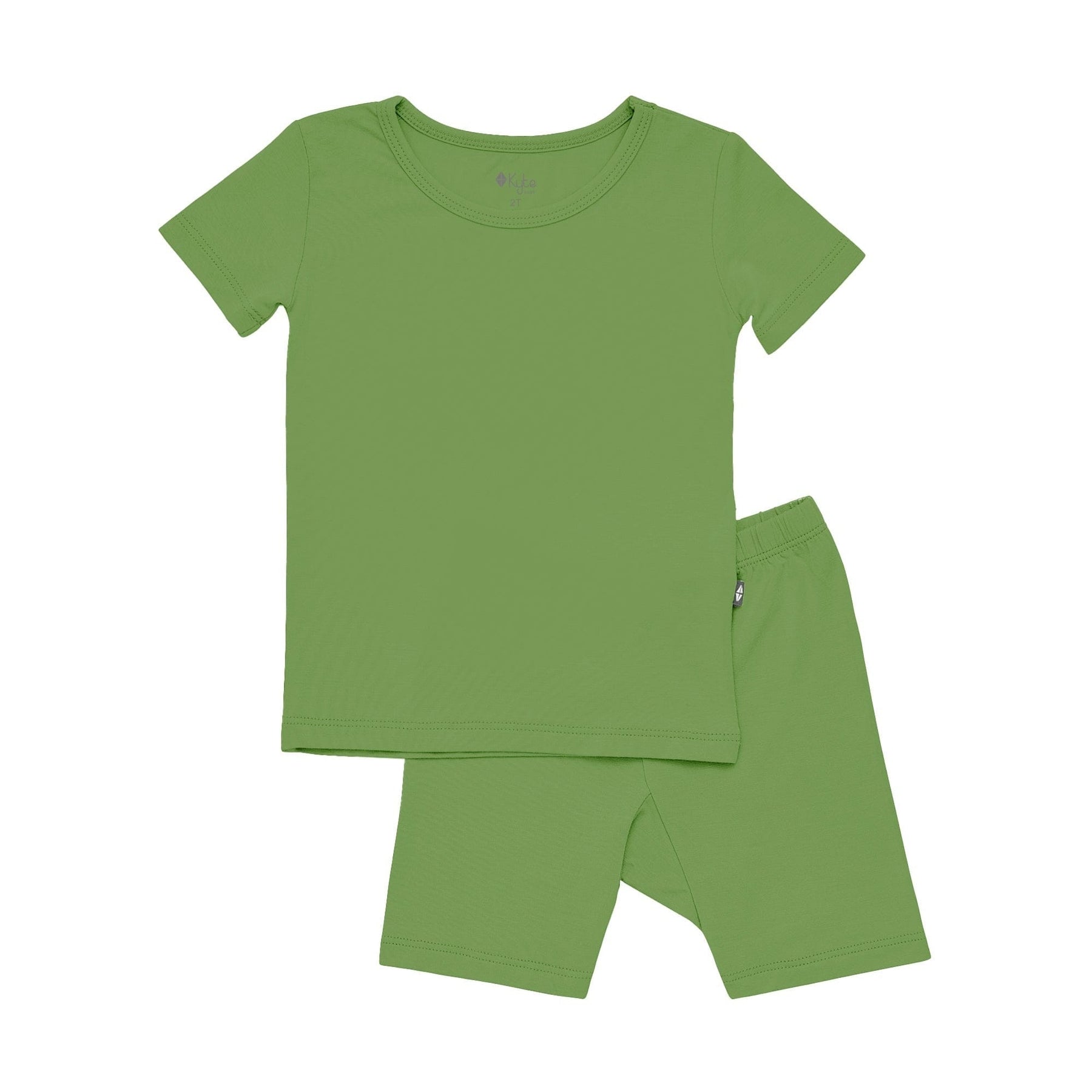Kyte BABY Short Sleeve Toddler Pajama Set in Palm