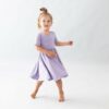 Kyte BABY Twirl Dress in Taro