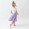 Twirl Dress in Taro from Kyte BABY