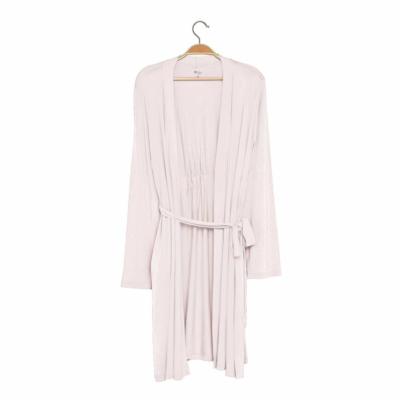 Women's Bamboo Lounge Robe in Oat from Kyte BABY