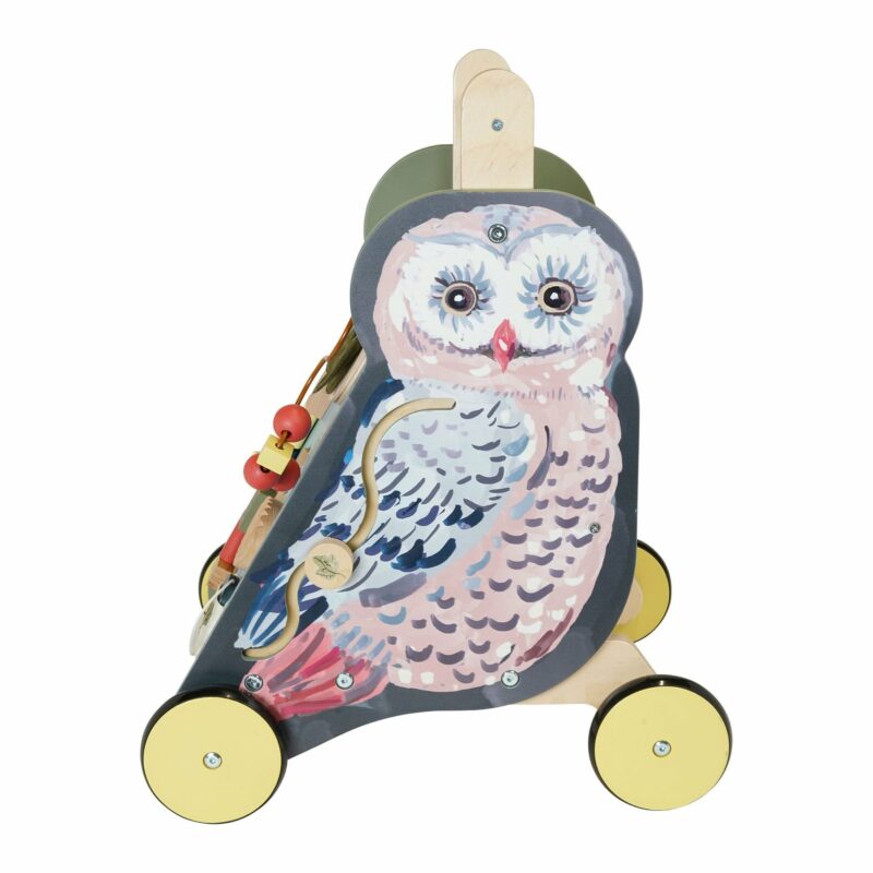 Manhattan Toy Wildwoods Owl Push Cart Toys Manhattan Toy Wildwoods Owl Push Cart Toys
