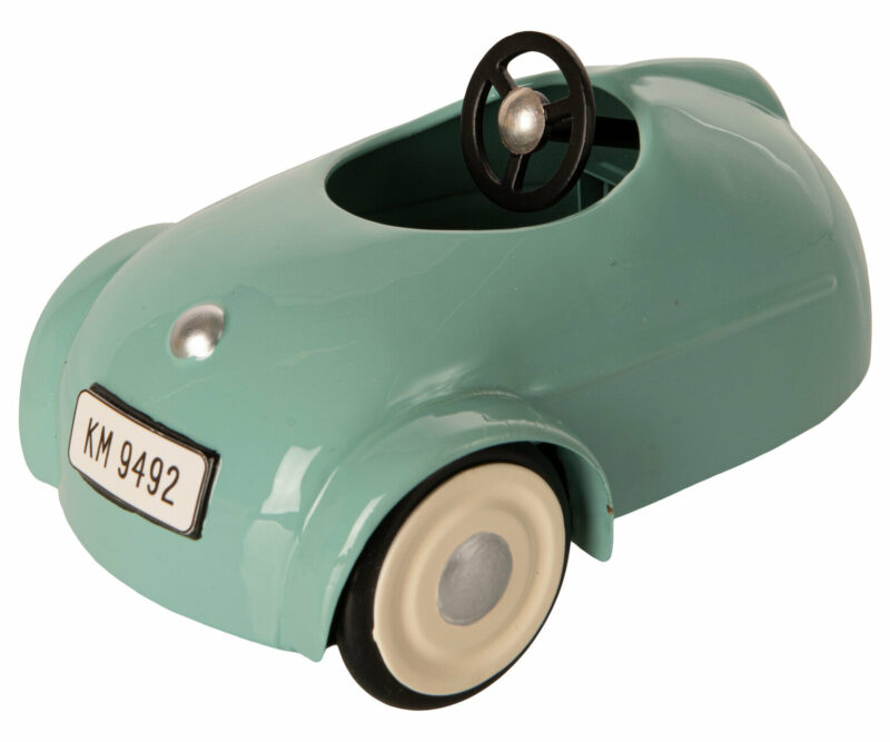 Blue Mouse Car with Garage from Maileg