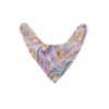 Little Sleepies Pink Marble Swirl Bandana Bib