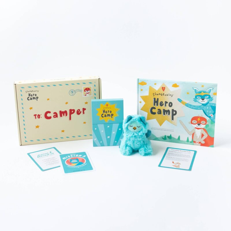 Slumberkins Hero Camp Armadillo Bundle