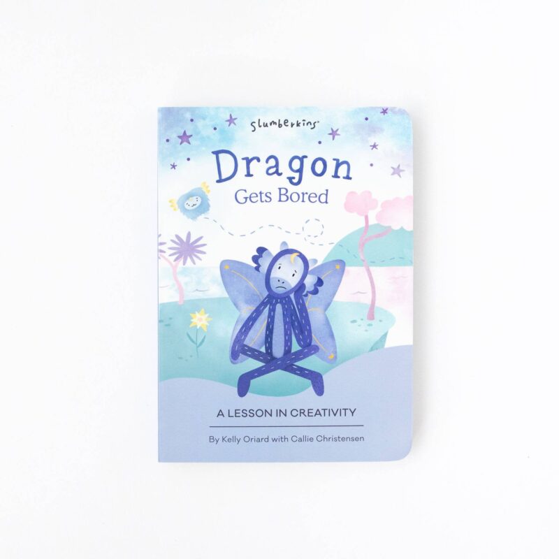 Slumberkins Powder Floof Mini & Dragon Lesson Book Toys