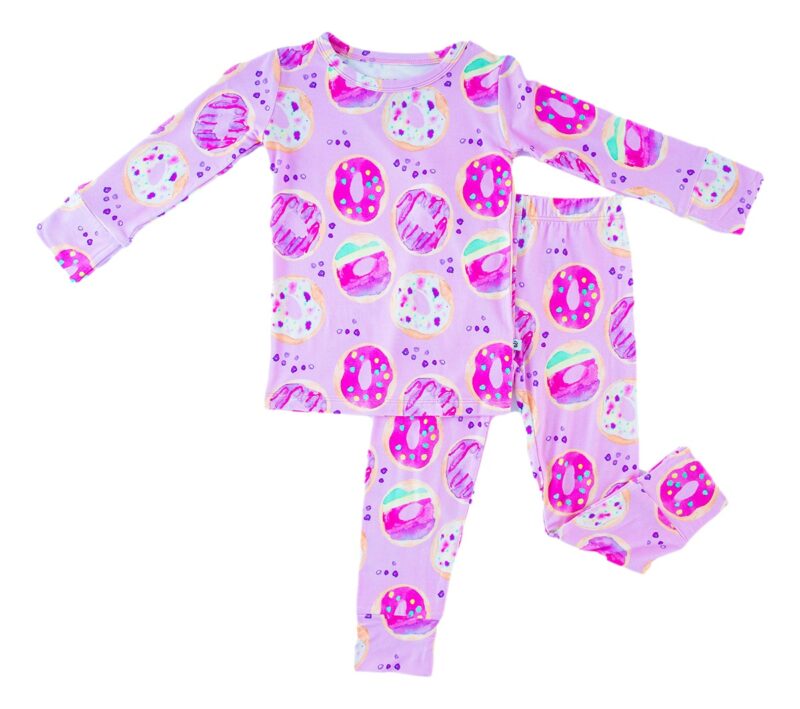 Birdie Bean Demi  Bamboo Viscose Two-Piece Pajama Set Baby Clothes