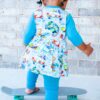 Brody Bamboo Viscose Birdie Baby Outfit Set with Ruffles