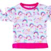 Penelope Flutter Shoulder Crewneck Sweatshirt available at Blossom