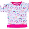 Penelope Flutter Shoulder Crewneck Sweatshirt available at Blossom
