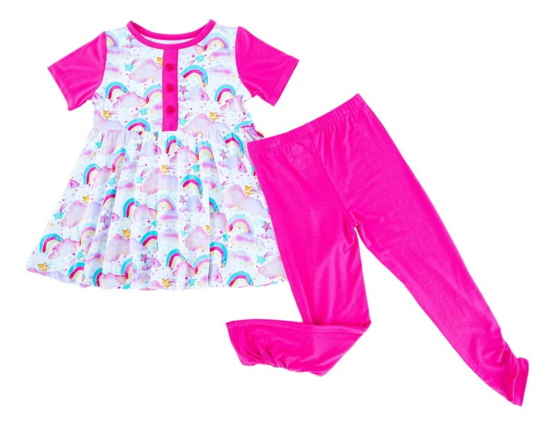 Penelope Bamboo Viscose Toddler Birdie Set