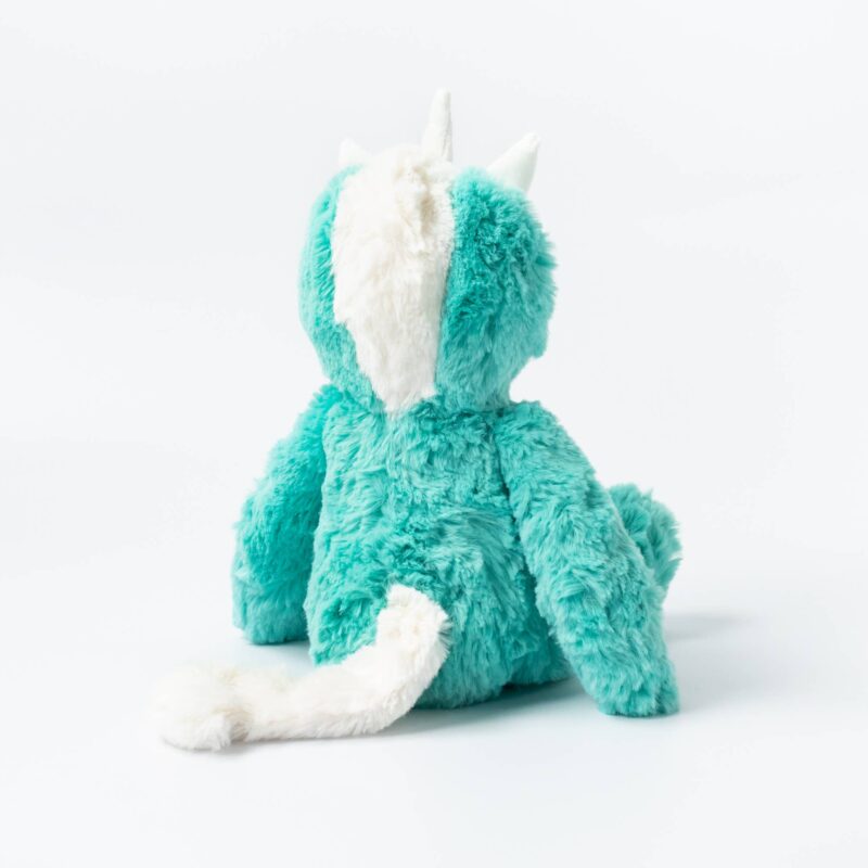 Turquoise Unicorn Kin and Board Book Bundle made by Slumberkins