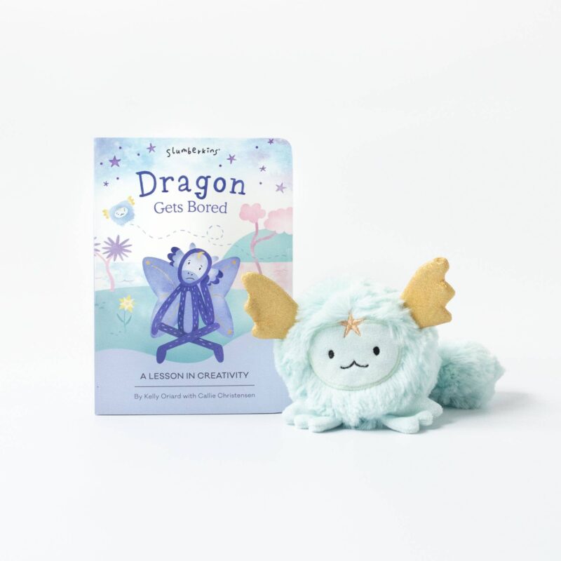 Slumberkins Powder Floof Mini & Dragon Lesson Book