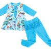 Brody Bamboo Viscose Birdie Baby Outfit Set with Ruffles available at Blossom