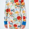 Joey Bamboo Viscose Two-Piece Pajama Set from Birdie Bean