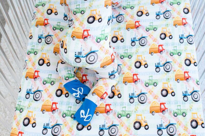 Billy Bamboo Viscose Crib Sheet from Birdie Bean