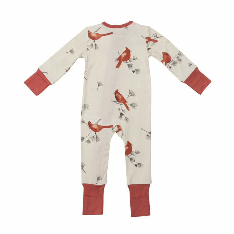 Angel Dear HIbiscus Tie Back Romper main image 1