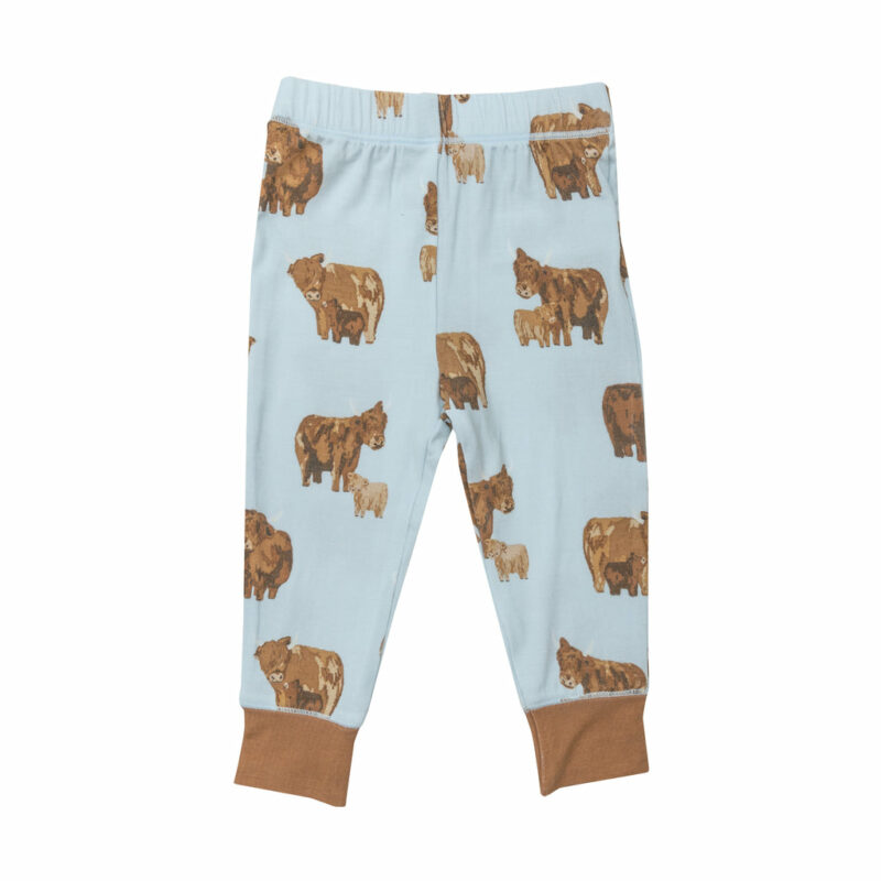 Highland Cattle Bamboo Viscose Loungewear Set from Angel Dear