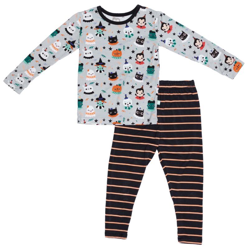 Spooky Celebration Bamboo Viscose Two-Piece Pajama Set