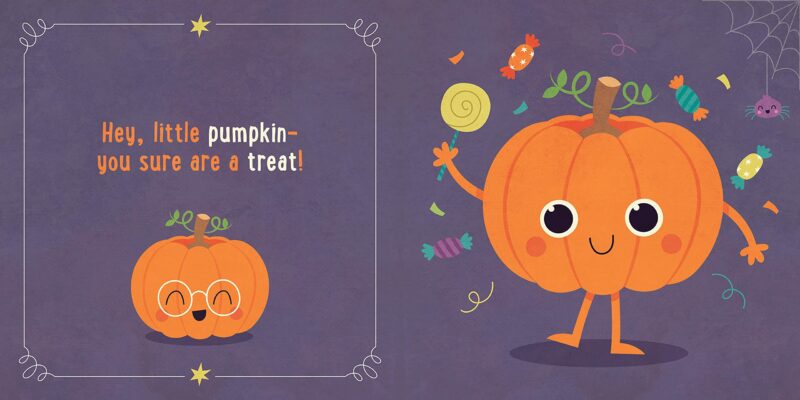 Happy Meow-loween Little Pumpkin Board Book from Sourcebooks