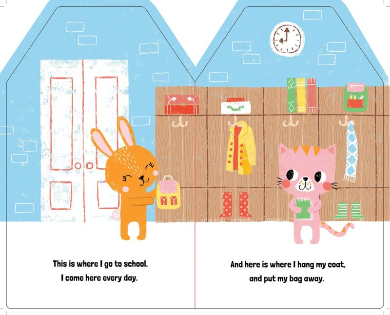 My Neighborhood School Board Book from Sourcebooks