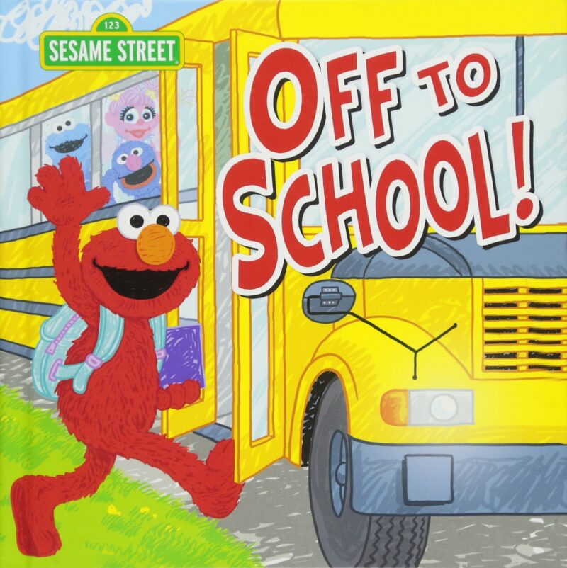 Sourcebooks Off to School Sesame Street Hardcover Book