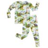 Classic Jurassic Bamboo Viscose Kids Loungies from Hanlyn Collective