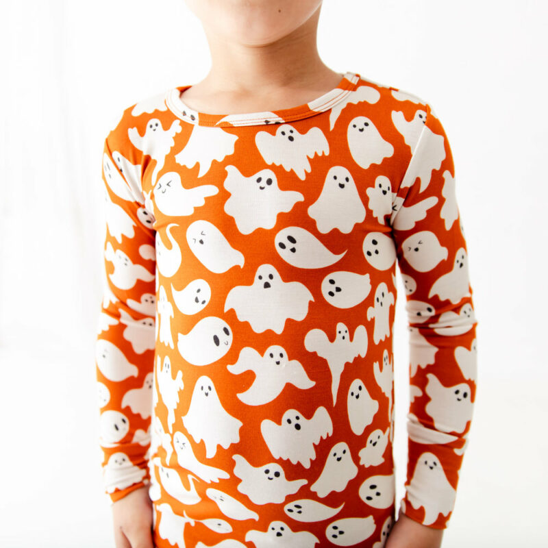 Paranormal Naptivity Bamboo Viscose Two-Piece Pajama Set from Dream Jamms
