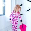 Evie Bamboo Viscose Two-Piece Pajama Set from Birdie Bean