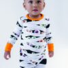 Bates Bamboo Viscose Glow in the Dark Pajama Set available at Blossom