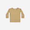 Quincy Mae Bamboo Long Sleeve Tee in Plus