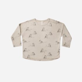 Rylee+Cru Long Sleeve Tee in Owls