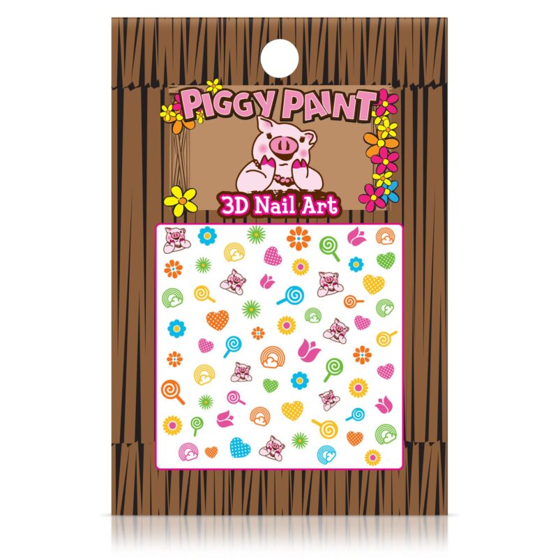 Piggy Paint Blossom Nail Art