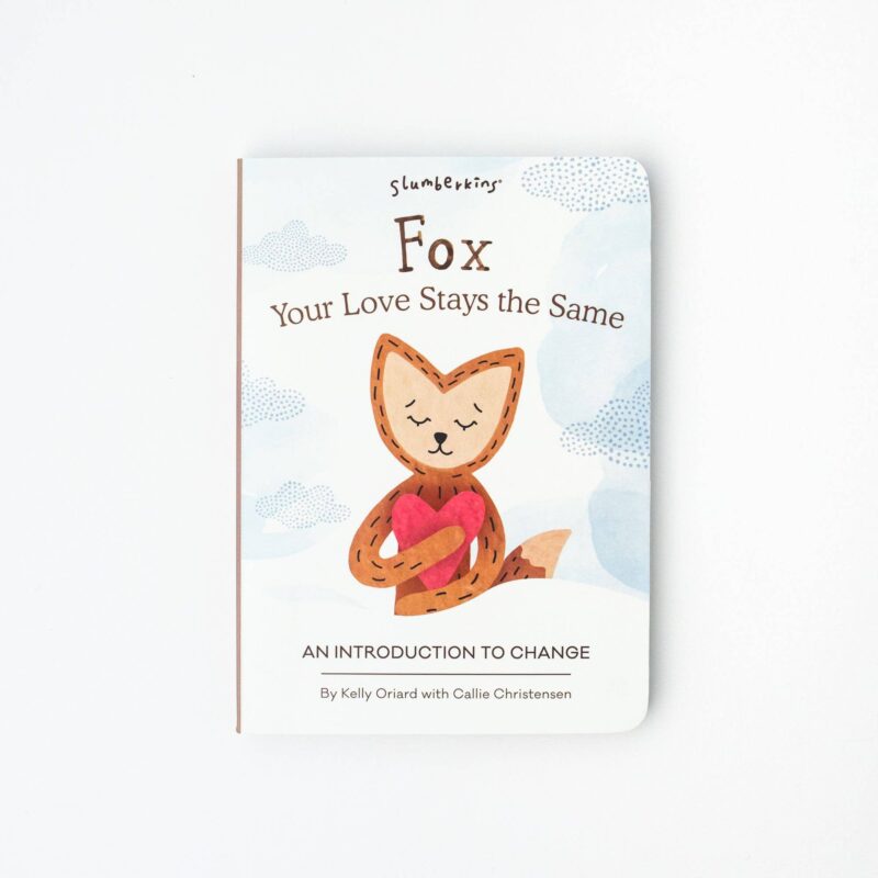 Slumberkins Fox Your Love Stays The Same Board Book