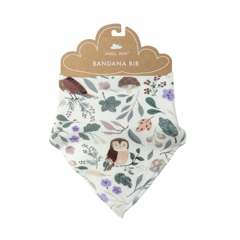 Angel Dear Tractors Bamboo Viscose Bandana Bib
