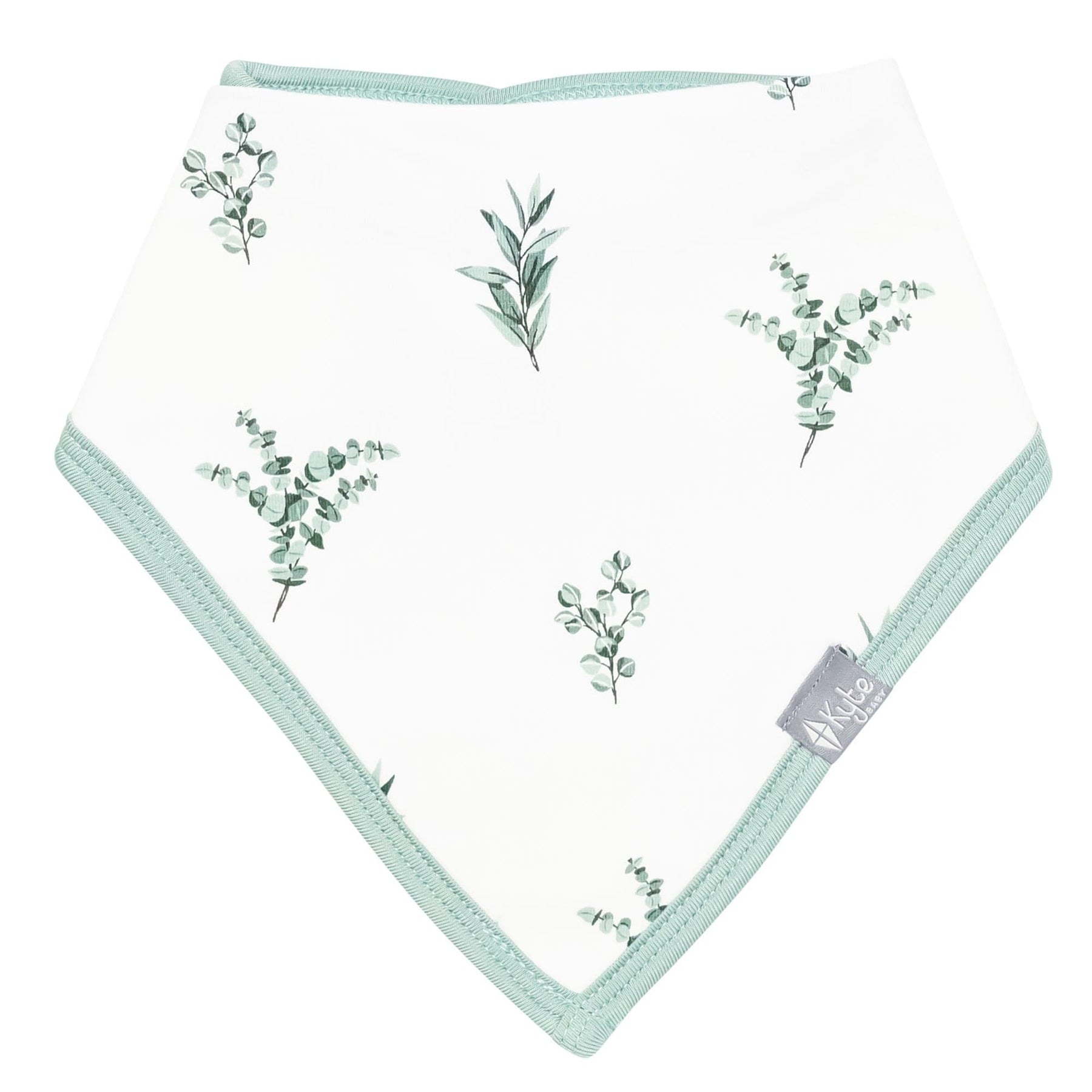 Kyte BABY Bib in Eucalyptus Blossom