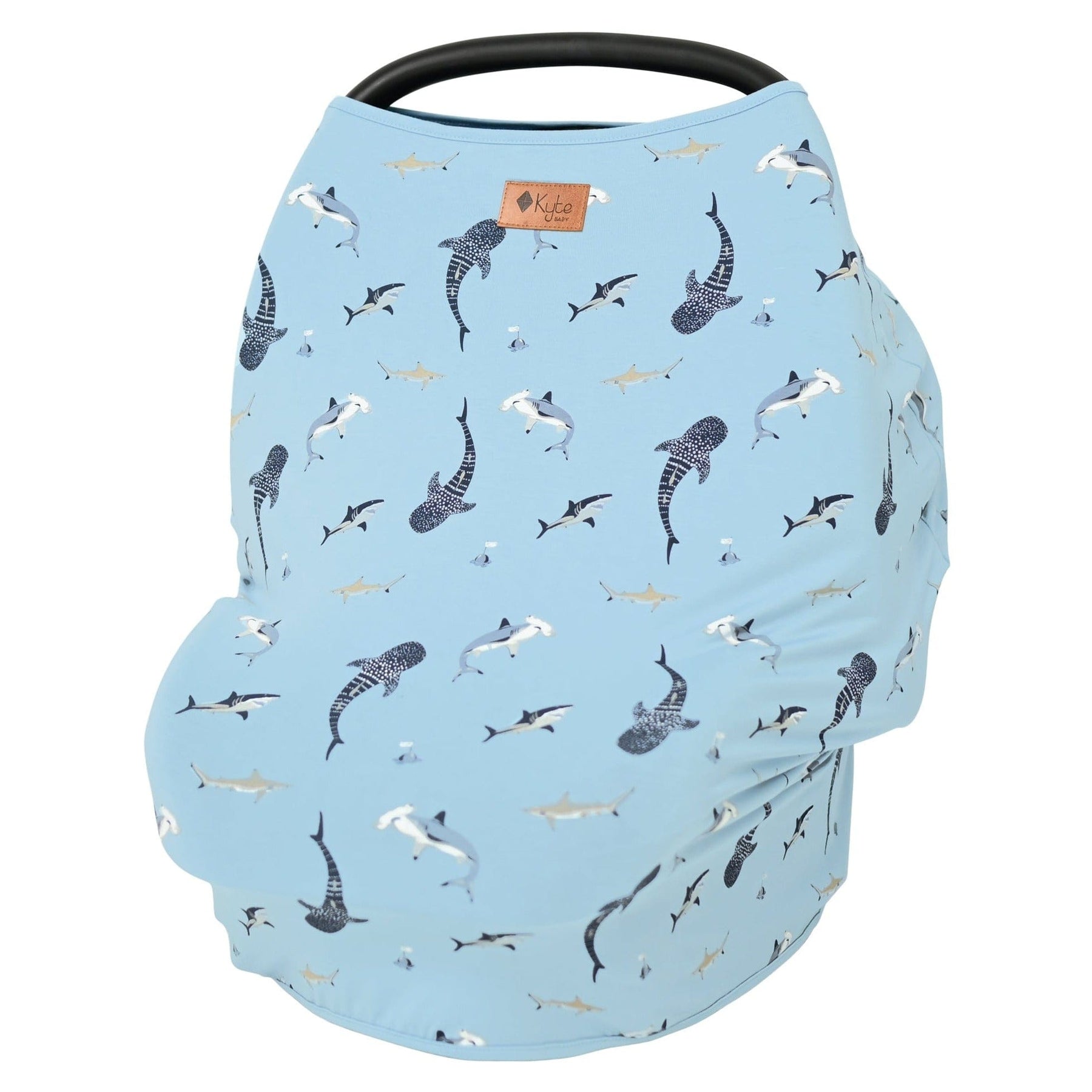 Kyte BABY Car Seat Cover in Stream Shark