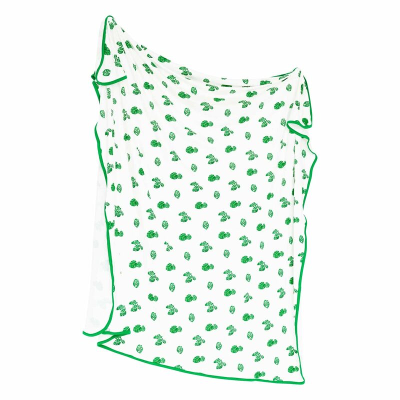 Kyte BABY Swaddle Blanket in Monstera Blossom