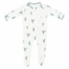 Zippered Footie in Eucalyptus