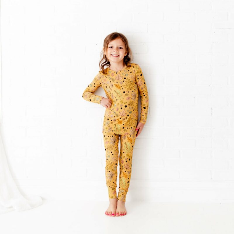 Dream Jamms Don't Rake Me Up Bamboo Viscose Two-Piece Pajama Set