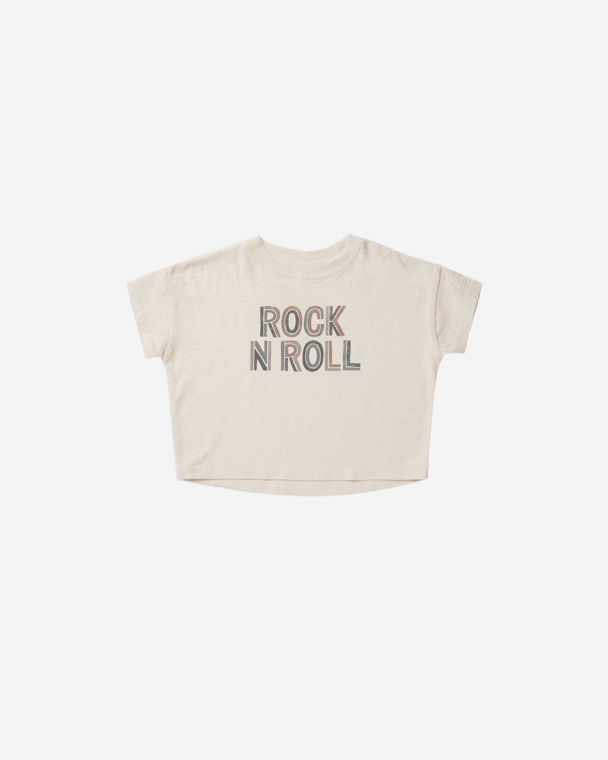 Rylee+Cru Boxy Tee in Rock N' Roll