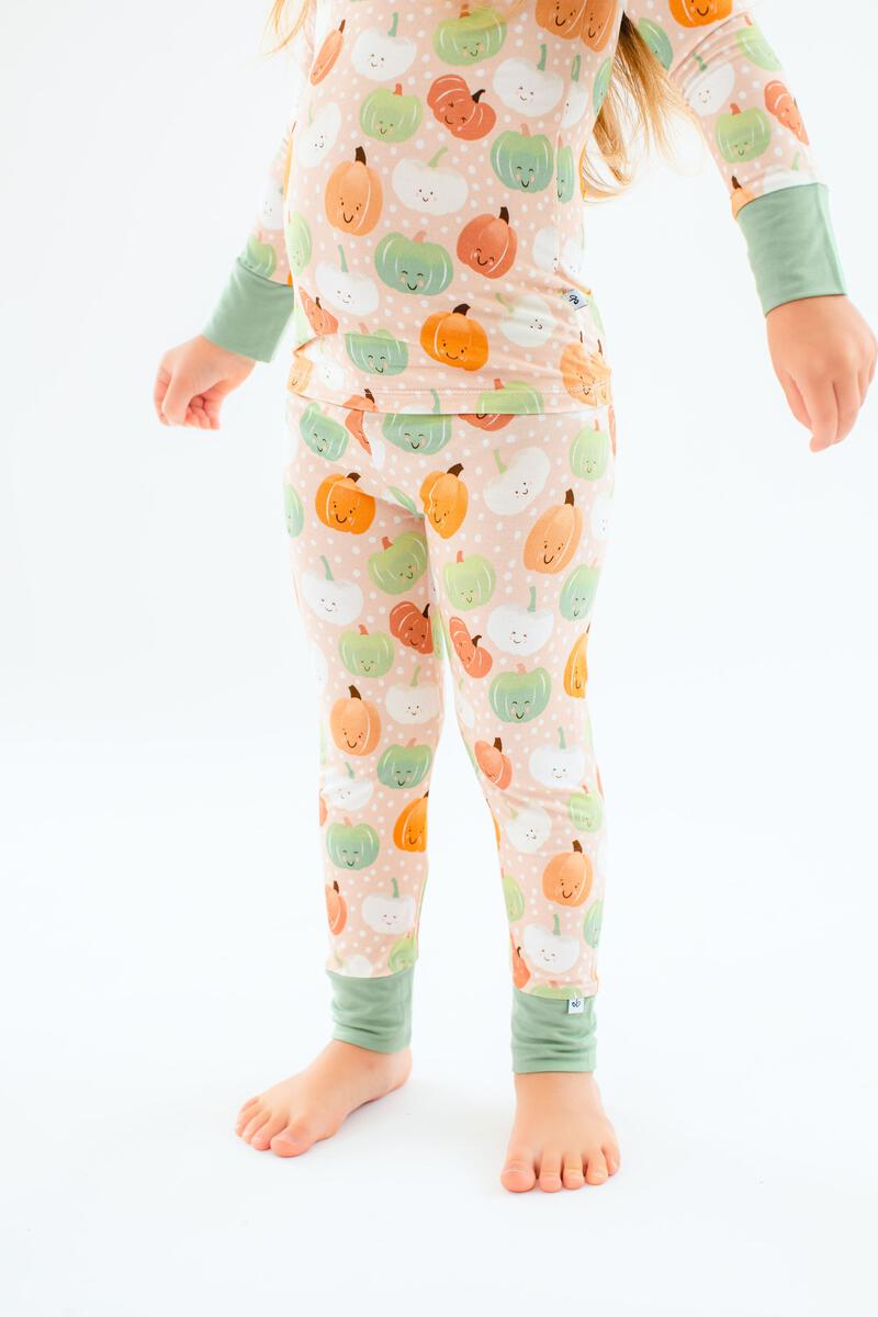 Hazel Bamboo Viscose Two-Piece Pajamas from Birdie Bean