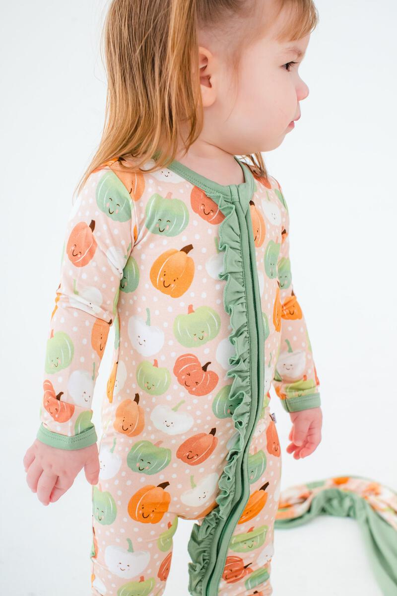 Birdie Bean Hazel Bamboo Viscose Ruffle Convertible Romper
