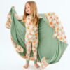 Hazel Bamboo Viscose Toddler Birdie Blanket from Birdie Bean