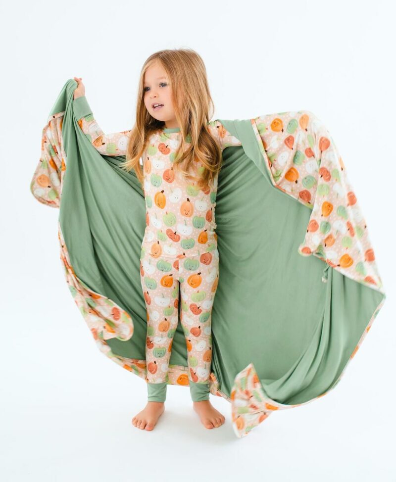 Hazel Bamboo Viscose Toddler Birdie Blanket from Birdie Bean