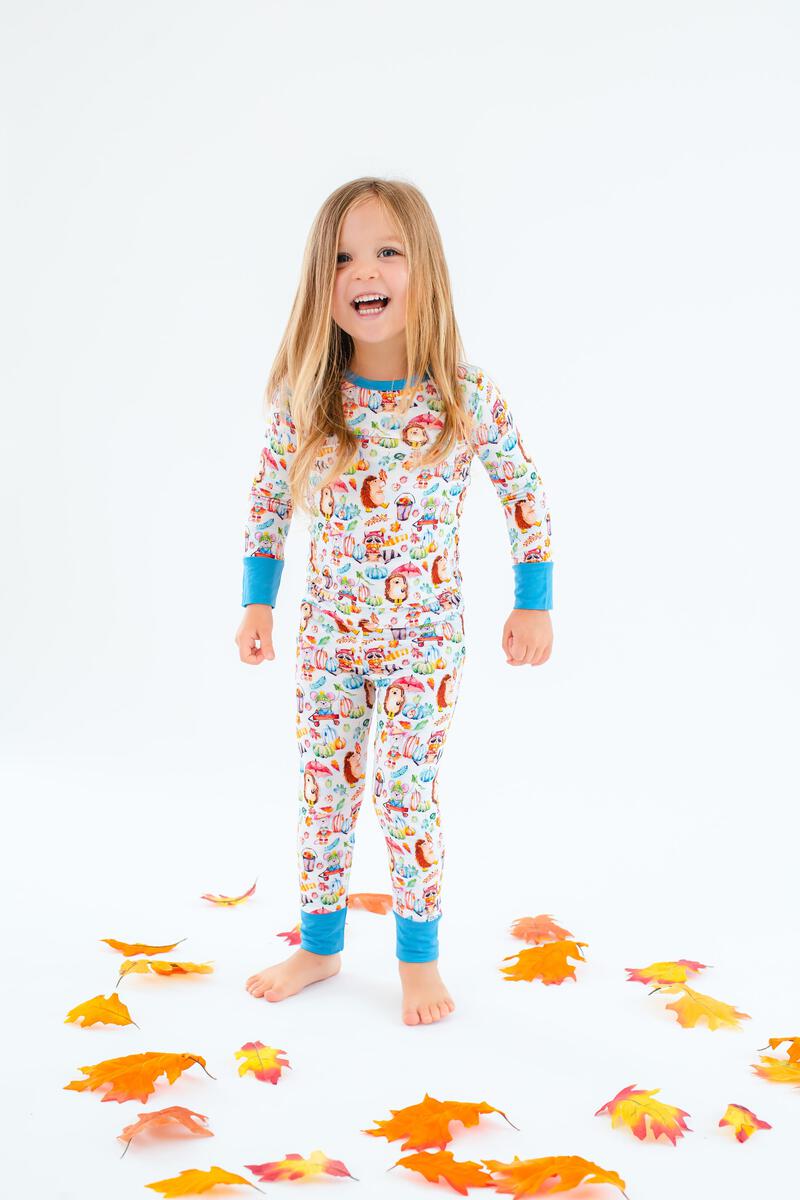 Birdie Bean Pete Bamboo Viscose TwoPiece Pajamas Blossom